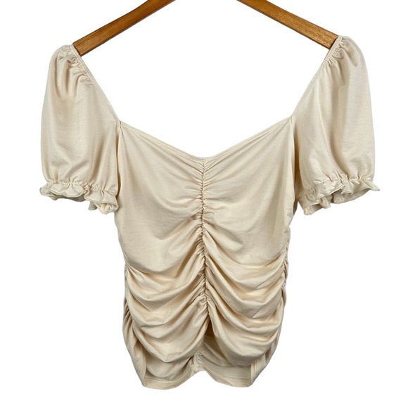 REFORMATION Fallow Top Cream Small NWOT - Picture 4 of 7